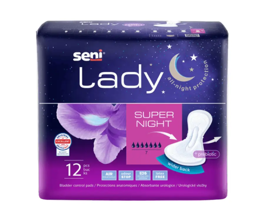 13957-seni lady inkontinencni vlozky super night 12ks